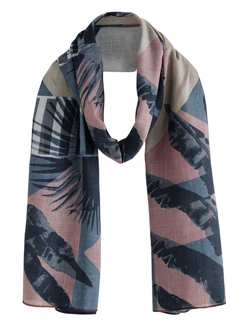 Next Sjal  beige / ultramarinblå / dueblå / gammelrosa