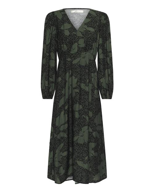 InWear Kjole 'Idanal'  mørkegrøn / sort