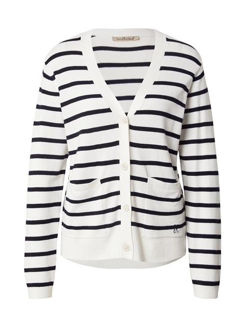 Se Smith&Soul Cardigan  mørkeblå / hvid ved About You