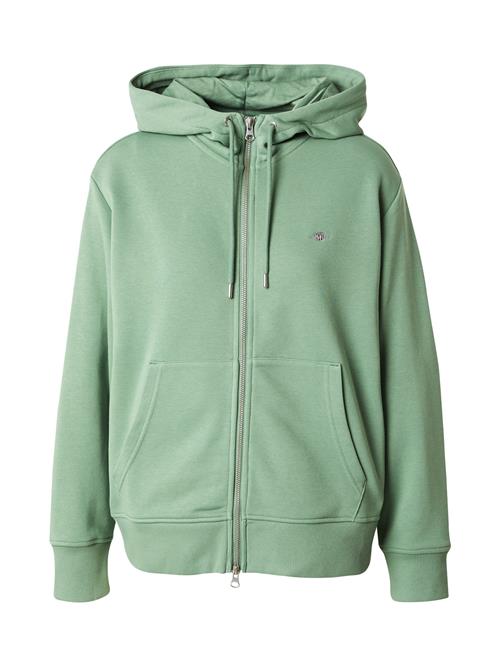 GANT Sweatjakke  pastelgrøn