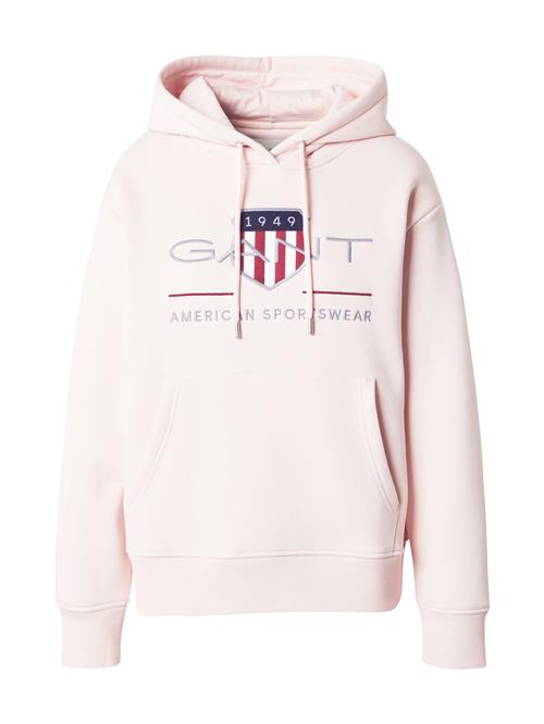 GANT Sweatshirt  mørkeblå / sølvgrå / rosé / rød