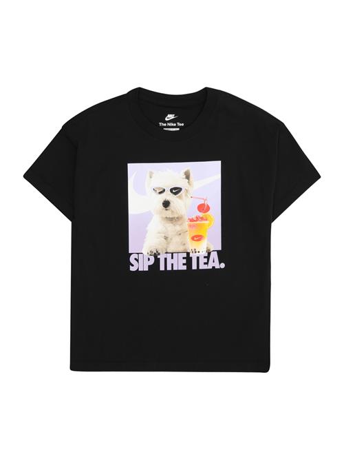 Nike Sportswear Bluser & t-shirts  lavendel / rød / sort / hvid