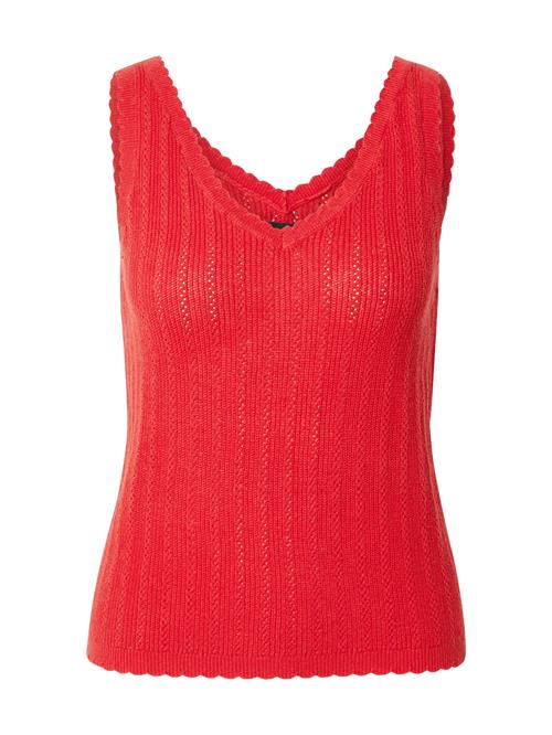 Se VERO MODA Sticktop 'VMLUXLIGHT'  brandrød ved About You