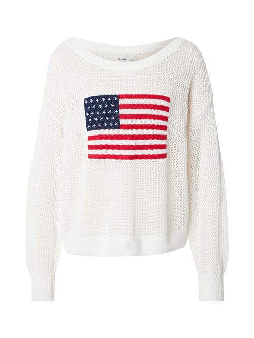 HOLLISTER Pullover  navy / rød / hvid