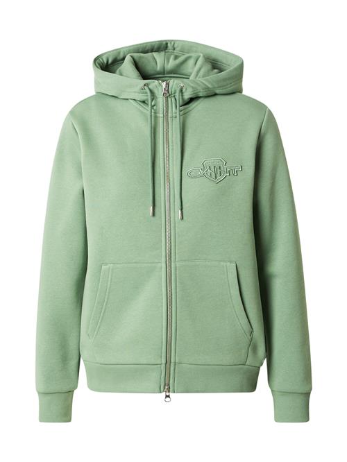 GANT Sweatjakke  pastelgrøn