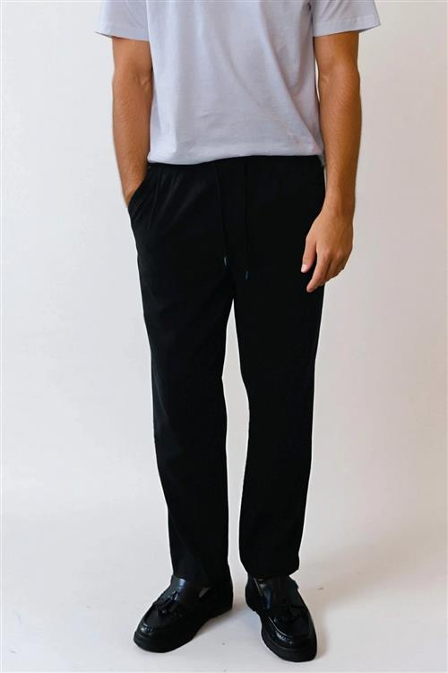 Caleb Loose Fit Jeans - Sort - S - TeeShoppen