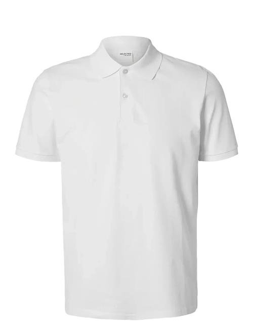 Slhslim-Atlas Ss Polo Selected White