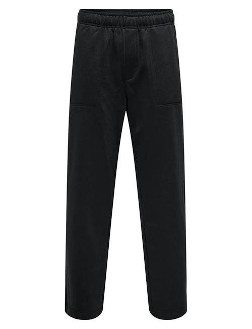 Onsconnor Life Rlx Pants Sweat Noos ONLY & SONS Black