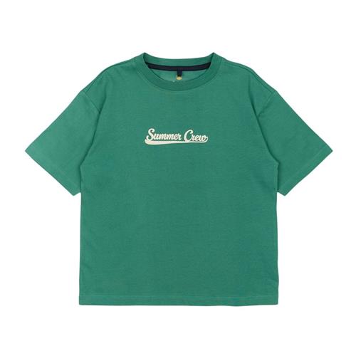 The New GOTS Ore Tee Bottle Green | Grønn | 11-12 years