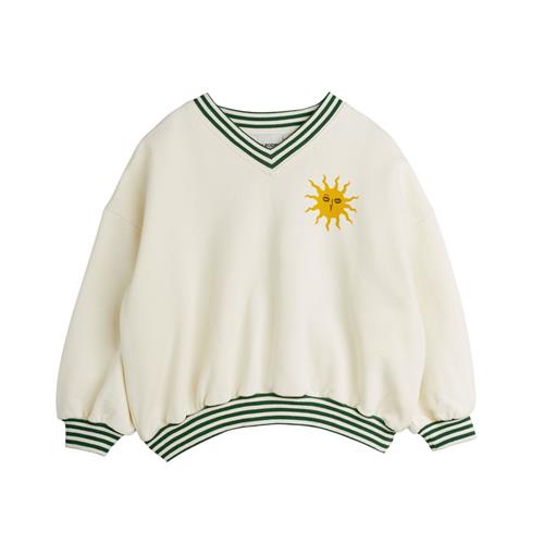 Mini Rodini GOTS Sun Sp Sweatshirt Offwhite | Hvid | 104/110 cm