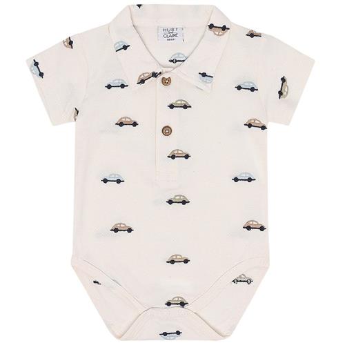 Hust&Claire Billy Baby Body Snow White | Hvid | 80 cm