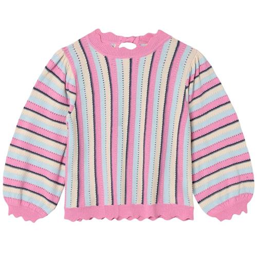 Fliink Bowie Stripe Bluse Sandshell Multi | Lyserød | 2 years