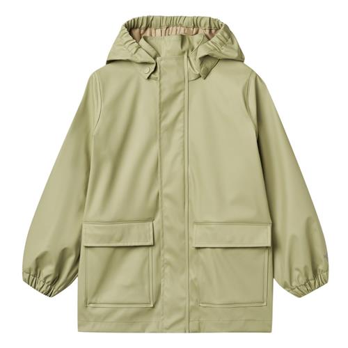 Wheat Ollo Regnjakke Green Tea | Grønn | 98 cm