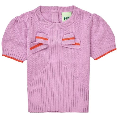 FUB Baby Strikket Kortærmet Sweater Orchid | Lyserød | 74 cm