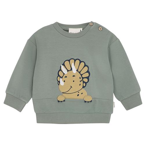Minymo Sweatshirt Sea Spray | Grønn | 50 cm