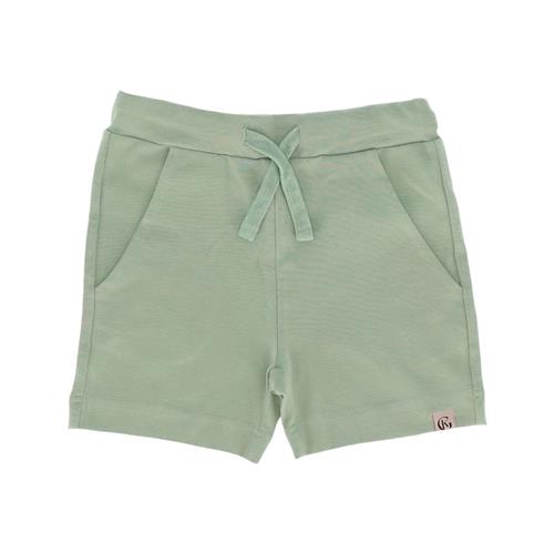 Gullkorn Design Villvette Shorts Green Fog | Grønn | 98 cm