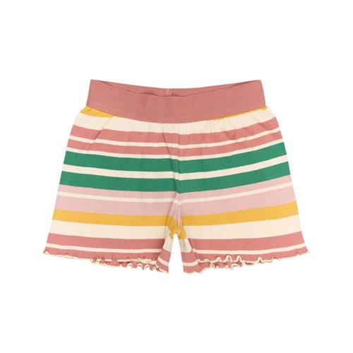The New GOTS Ohara Ribbede Shorts Multi Striped | Grønn | 9-10 years