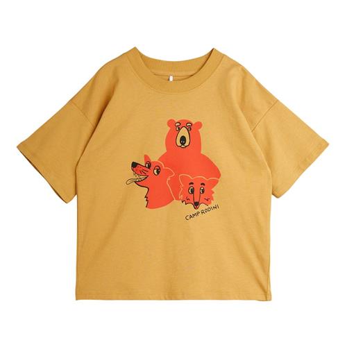 Mini Rodini GOTS Camp Rodini Sp Kortærmet T-shirt Beige | Beige | 104/110 cm