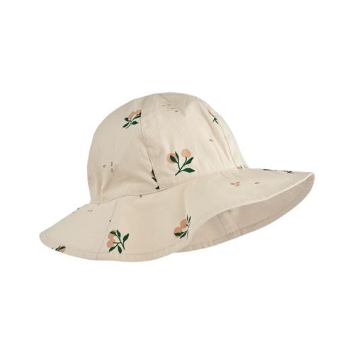 Liewood GOTS Amelia Vendbar Solhat Peach Sandy 3-6 months  Beige  3-6 måneder  Unisex