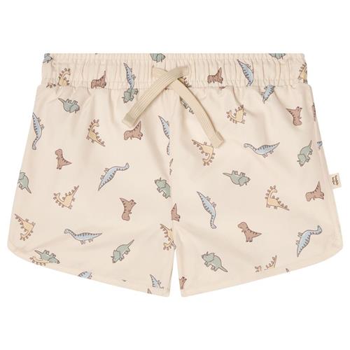 Buddy & Hope Viktor Badeshorts Dinosaur | Hvid | 110/116 cm