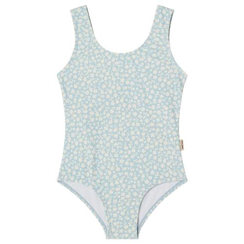 Kuling Milos UV-badedragt Sky Blue Flower | Blå | 134/140 cm