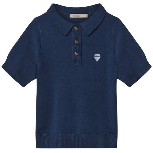 Fliink Favo Polo Med Korte Ærmer Insignia Blue | Blå | 12 months