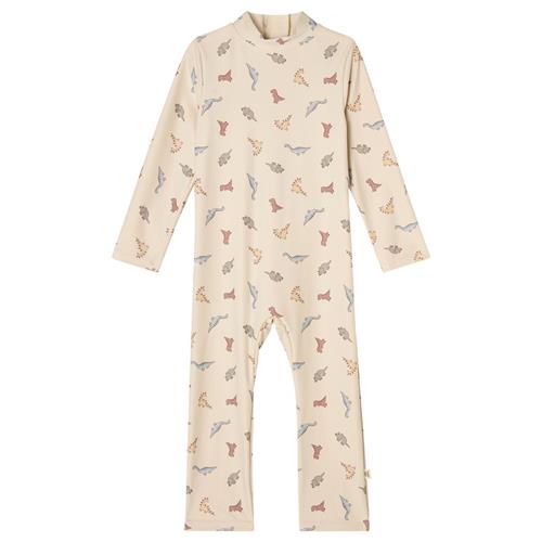 Buddy & Hope Mio UV-dragt Dinosaur 86/92 cm  Hvid Dyr 86/92 cm  Unisex