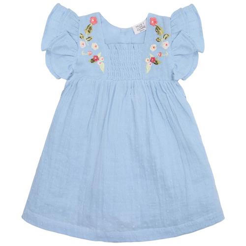 Hust&Claire Katinka Kjole Cloud Blue | Blå | 74 cm