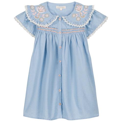 Louise Misha Nalina Kjole Light Blue | Blå | 7 years