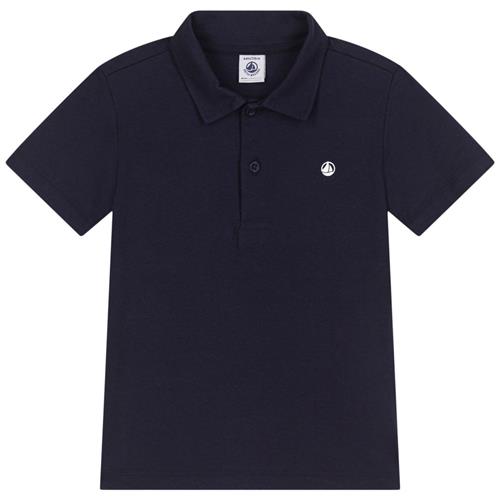 Petit Bateau Plain Polo Shirt I Bomuld Smoking | Marine blå | 10 years