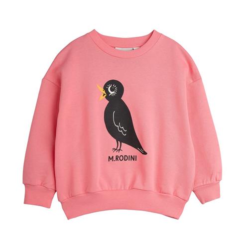 Mini Rodini GOTS Blackbird Sp Sweatshirt Pink | Lyserød | 116/122 cm