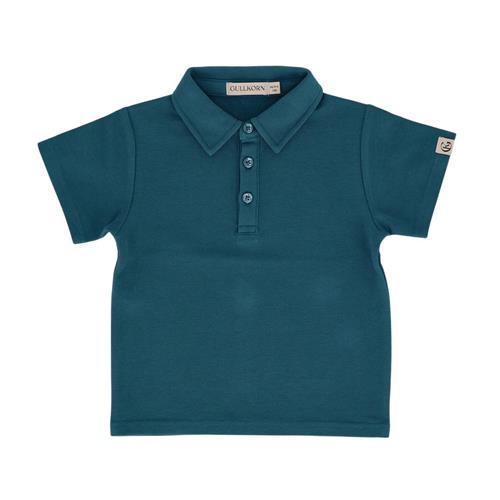 Gullkorn Prehn Poloshirt Bluegreen 86/92 cm  Blå  86/92 cm  mand