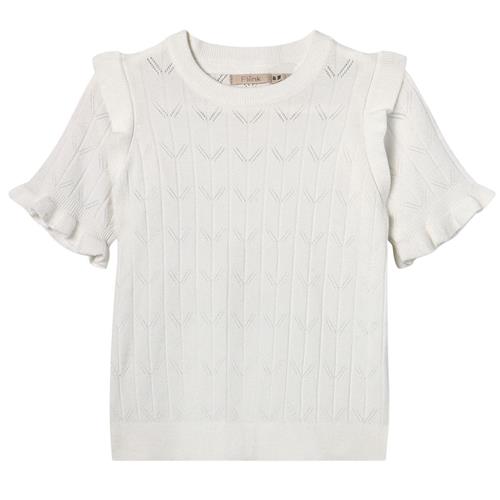 Fliink Sunny Bluse Cloud Dancer 6 Y  Hvid  6 år  Unisex