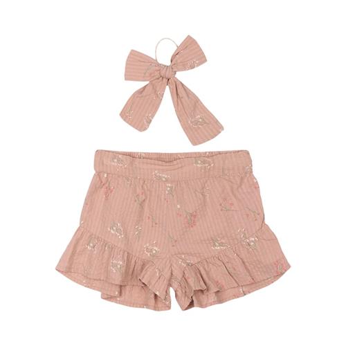 The New Olinam Shorts Adobe Rose Aop | Lyserød | 11-12 years