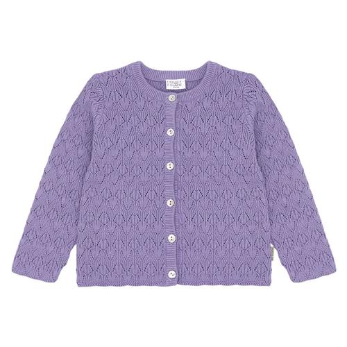 Hust&Claire Cilja Cardigan Bellflower | Lilla | 80 cm