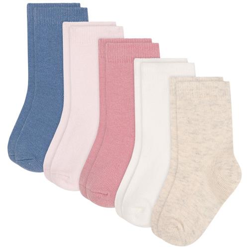 Petit Bateau Plain 5-pak Bomuldsstrømper Pink | Lyserød | 18-36 months