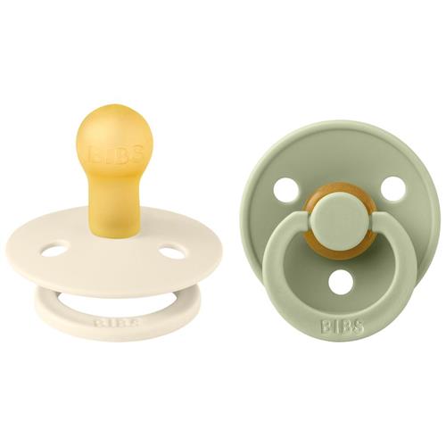BIBS 2-Pack BIBS Colour Latex-sut Størrelse 3 Ivory / Sage | Grønn | 6+ months