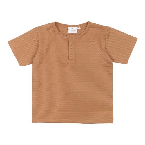 The New Siblings GOTS Ozzy Tee Indian Tan | Brun | 80 cm