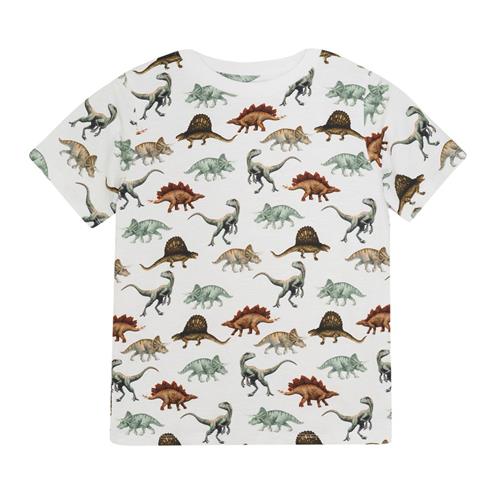 Minymo T-shirt Aop Bright White | Hvid | 86 cm