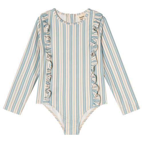 Buddy & Hope Alma UV-badedragt Emil Stripe | Blå | 110/116 cm