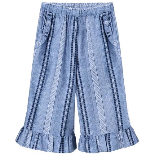 Fliink Amie Bukser Med Flæser Navy 2 Y  Blå  2 år  Unisex