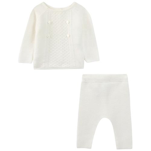 Tartine et Chocolat Strikket Tøjsæt Nacre |  | 3 months