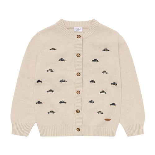Hust&Claire Charli Cardigan Sand | Beige | 110 cm