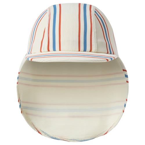 Kuling Palma UV-solhat Blue/red Stripe | Hvid | 48/50 cm