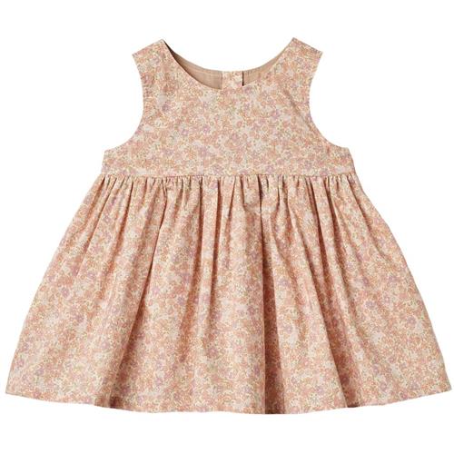Wheat Sienna Pinafore-kjole Lilac Flowers | Lyserød | 68 cm