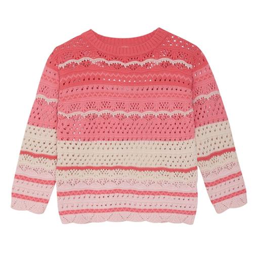 Minymo Strikket Pullover Rosen Quartz | Lyserød | 122 cm