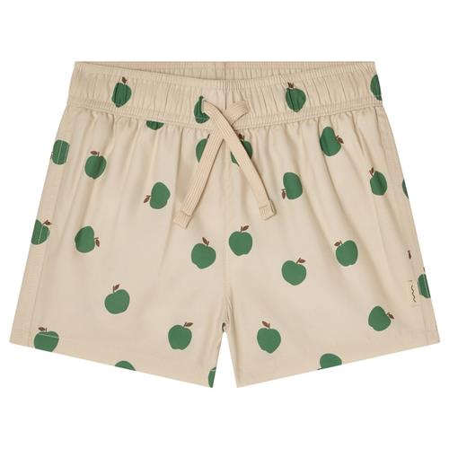 Kuling Strömstad Badeshorts Green Apple | Hvid | 134/140 cm