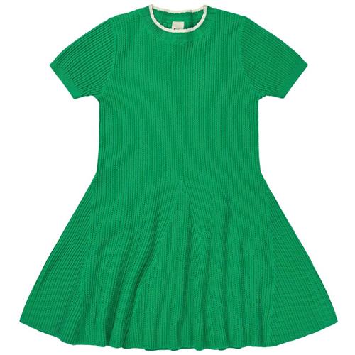 FUB Strikket Kjole Basil | Grønn | 100 cm
