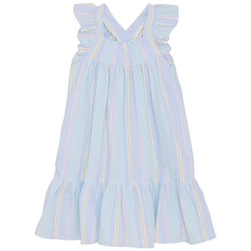 Minymo Seersucker-kjole Wan Blue | Blå | 86 cm