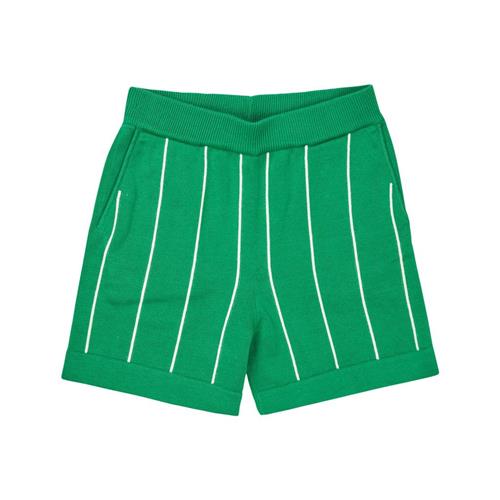 FUB Strikkede Shorts Basil/ecru | Grønn | 110 cm